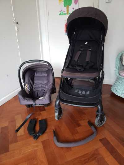 Foto 8 de Cochecito con huevito y base isofix Joie Turist